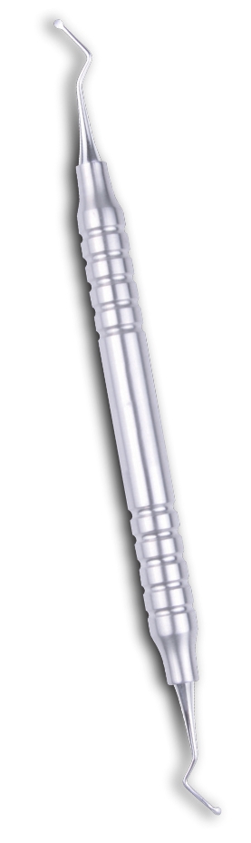 Exkavator 1.4 mm / 1.6 mm Rundlöffel hohl Griff 6 mm