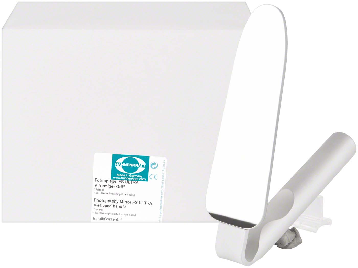 Fotospiegel lateral groß Griff V-förmig 128 x 42 mm Fotospiegel lateral groß Griff V-förmig 128 x 42 mm