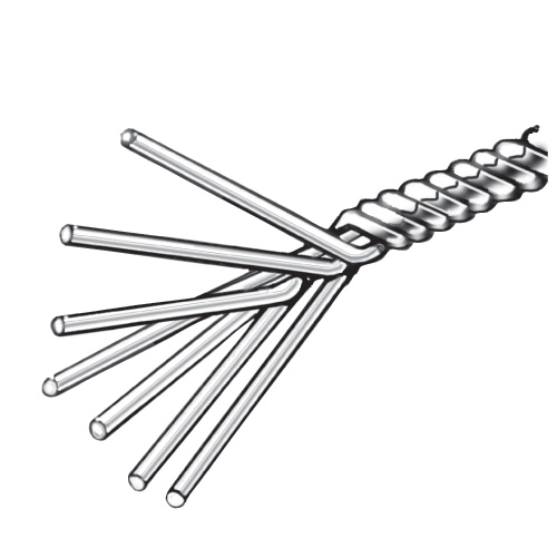 Straight Coaxial Wire 10/PK