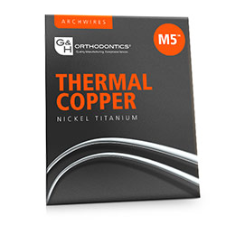 M5™ Copper Nitanum Thermo27 EF II .016 x .025 w/Stop 10/PK