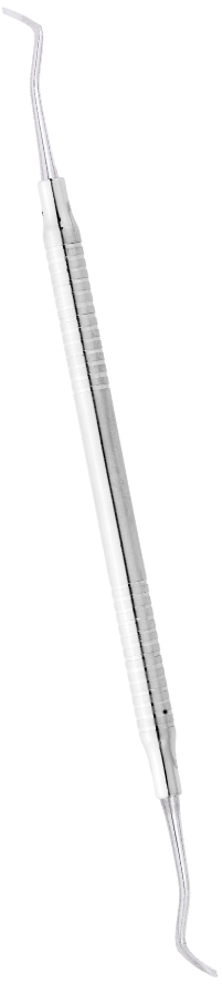 Exkavator Fig. 3 Black/28 1.1 mm Enamel Instrument mesial Griff 6 mm