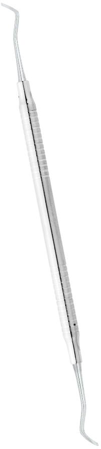 Exkavator Fig. 77/78 Black 1.5 mm Enamel Instrument mesial Griff 6 mm