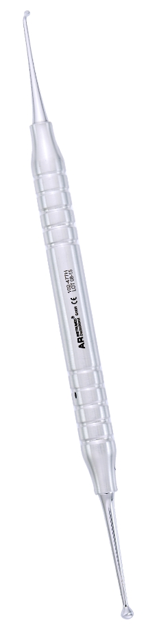 Burnisher 1.5 mm / 3.0 mm hohl Griff 10 mm