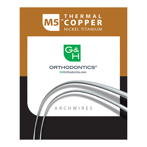 M5™ Thermal Copper Nickel -Titanium Bögen Europa™ Form II Damon® Kompatibel 25/PK