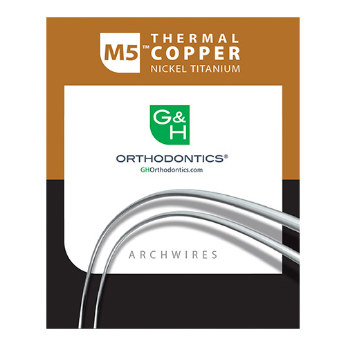 M5™ Thermal Copper Nickel -Titanium Bögen Europa™ Form II Damon® Kompatibel 25/PK M5™ Thermal Copper Nickel -Titanium Bögen Europa™ Form II Damon® Kompatibel 25/PK