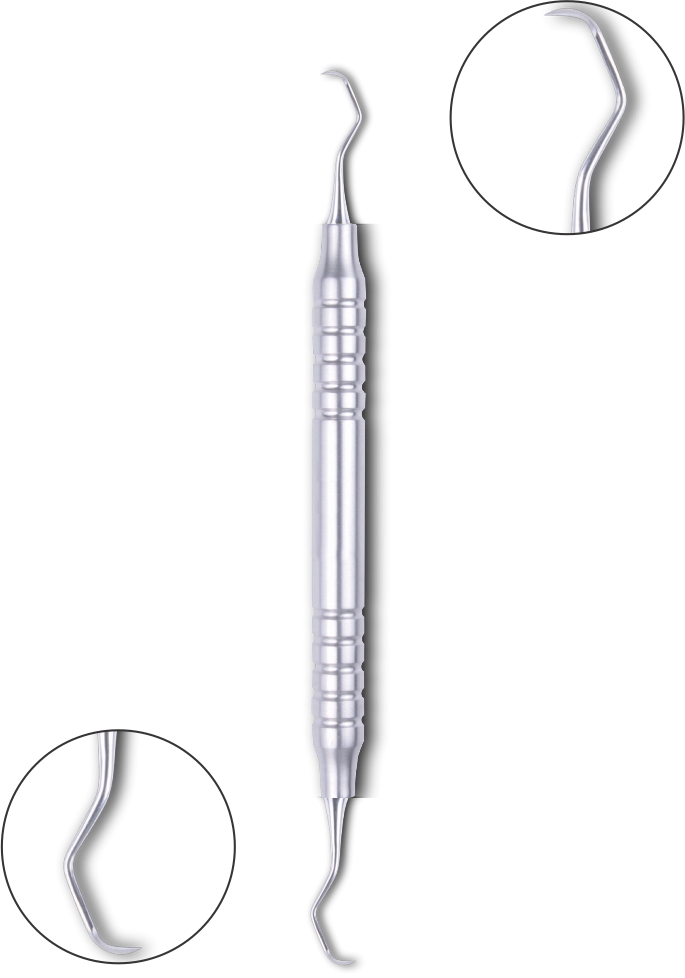 Gracey Kürette 7-8 hohler Griff 10 mm
